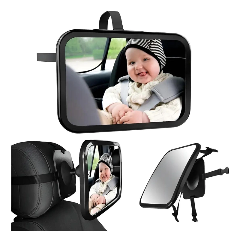 ESPEJO DE SEGURIDAD PARA ASIENTO TRASERO DE BEBE - 1