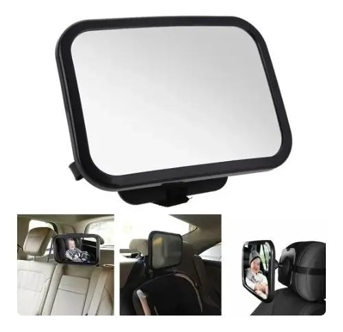 ESPEJO DE SEGURIDAD PARA ASIENTO TRASERO DE BEBE - 4