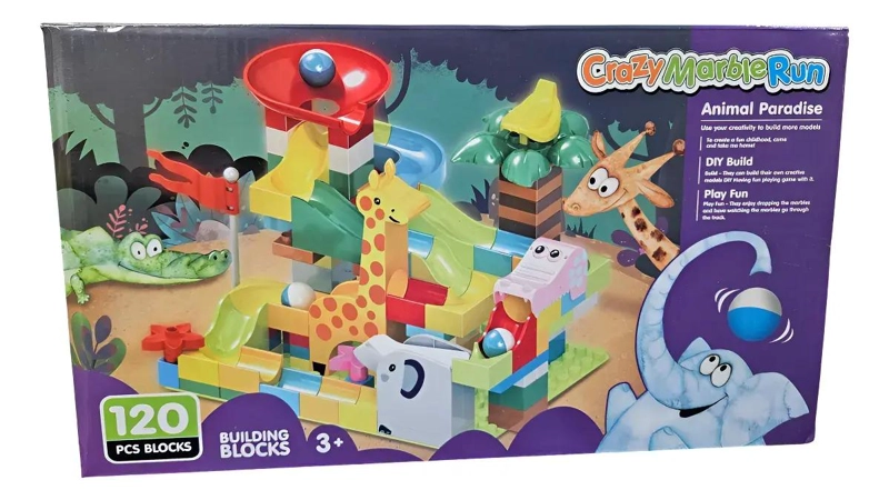 JUEGO DE BLOQUES DE CONSTRUCCION JUNGLA 120 PIEZAS - 2