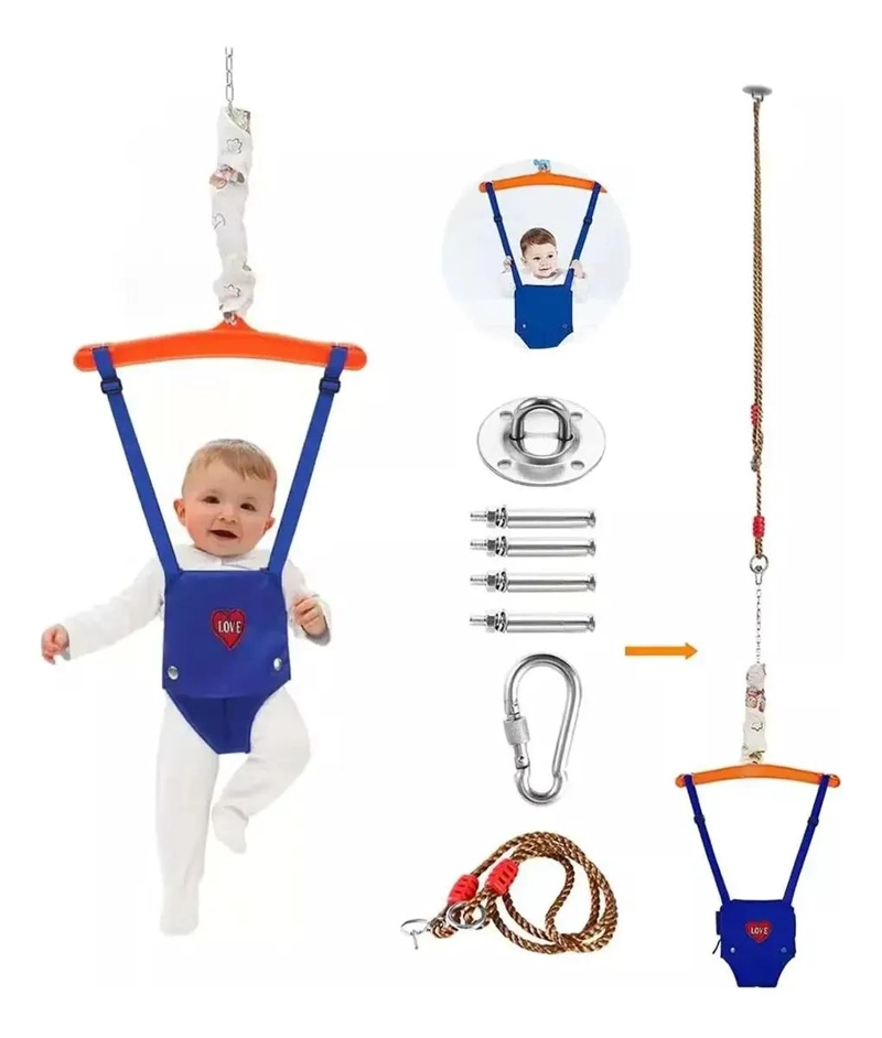 SALTADOR PARA BEBE  CON GANCHO PARA TECHO - 1