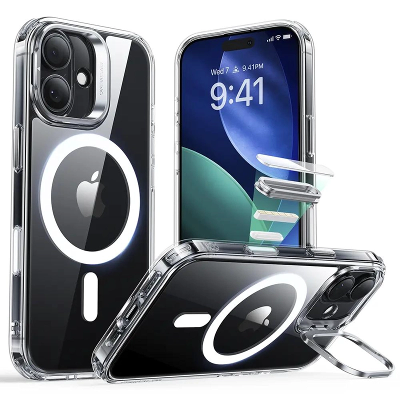GENÉRICO CARCASA HIBRIDA TRANSPARENTE PARA IPHONE 17