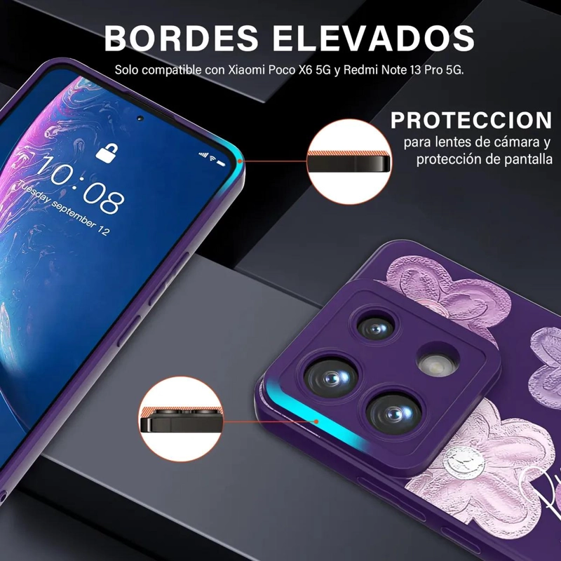 CARCASA PARA XIAOMI POCO X6 Y REDMI NOTE 13 PRO - 2