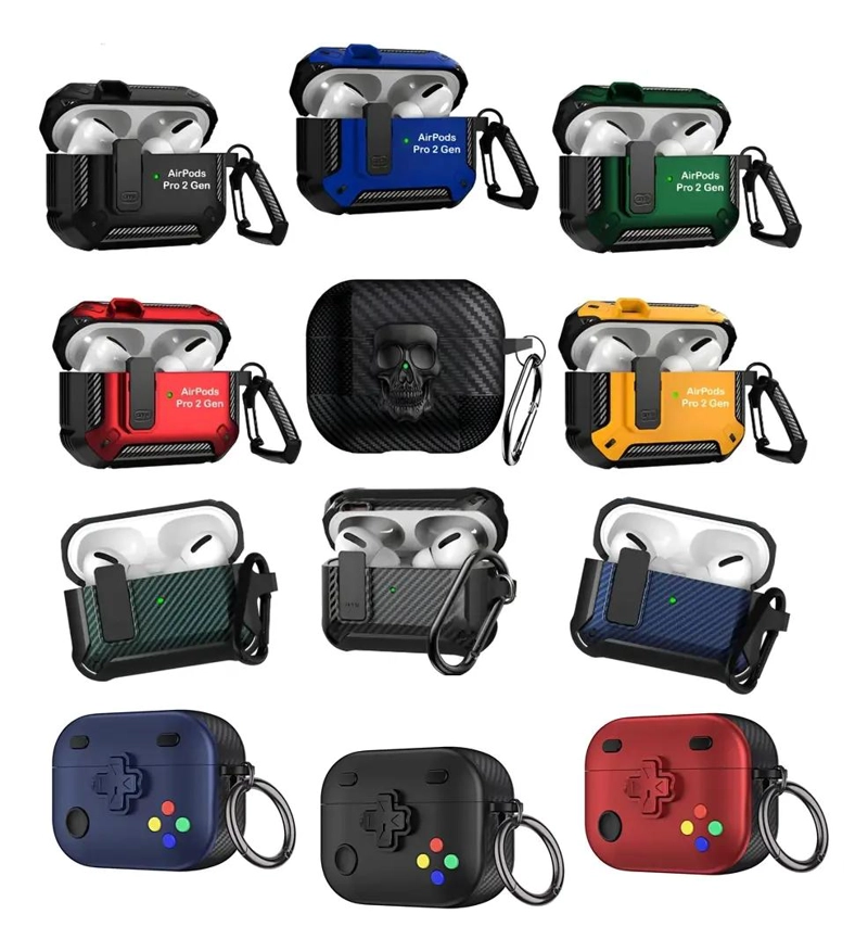 FUNDA PROTECTORA ANTIGOLPES PARA AIRPODS PRO 2 - 1