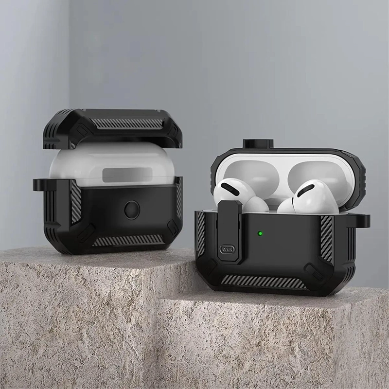 FUNDA PROTECTORA ANTIGOLPES PARA AIRPODS PRO 2 - 5