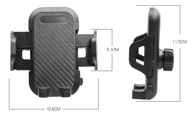 SOPORTE CELULAR AUTO 360° VENTOSA UNIVERSAL - 4