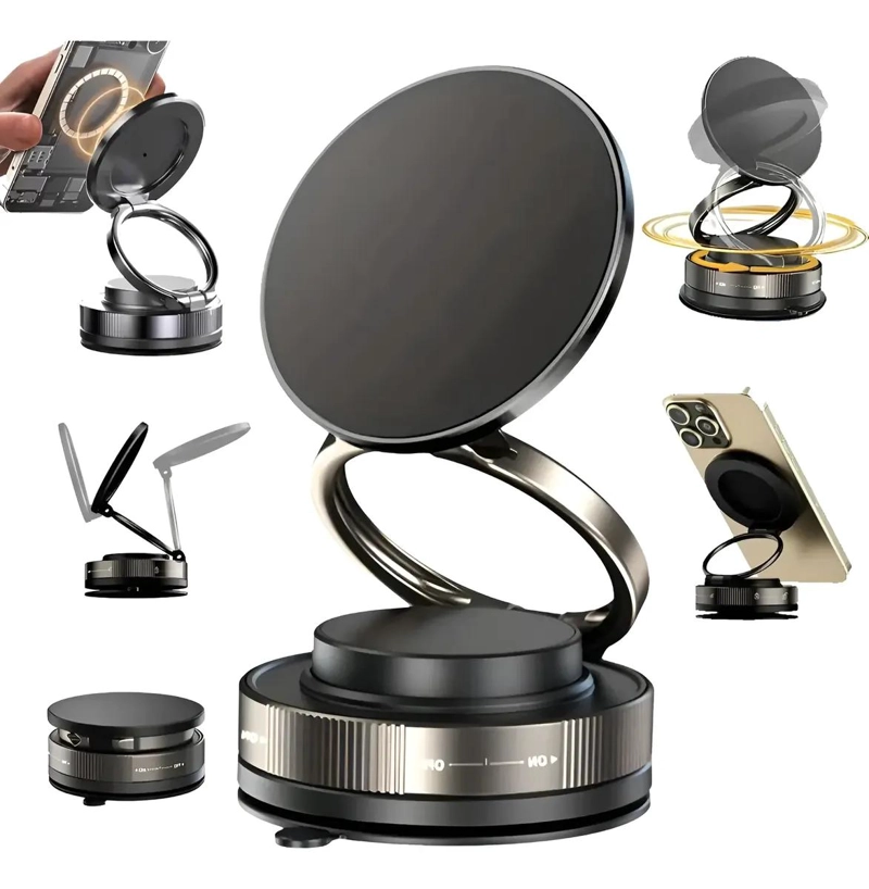 SOPORTE CELULAR MAGNE TICO 360° PARA AUTO - 1