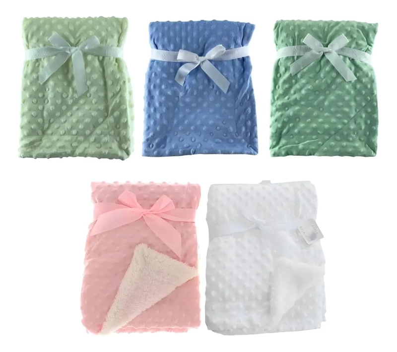 FRAZADAS TE RMICAS DOBLE CAPA PARA BEBE - 1