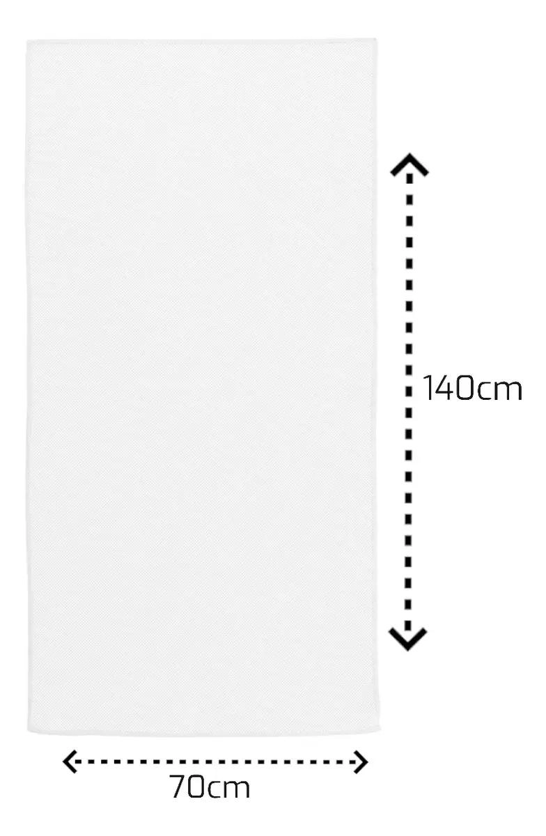 TOALLAS DE BAÑO GRANDE ALGODON 140X70 COLOR BLANCO - 4