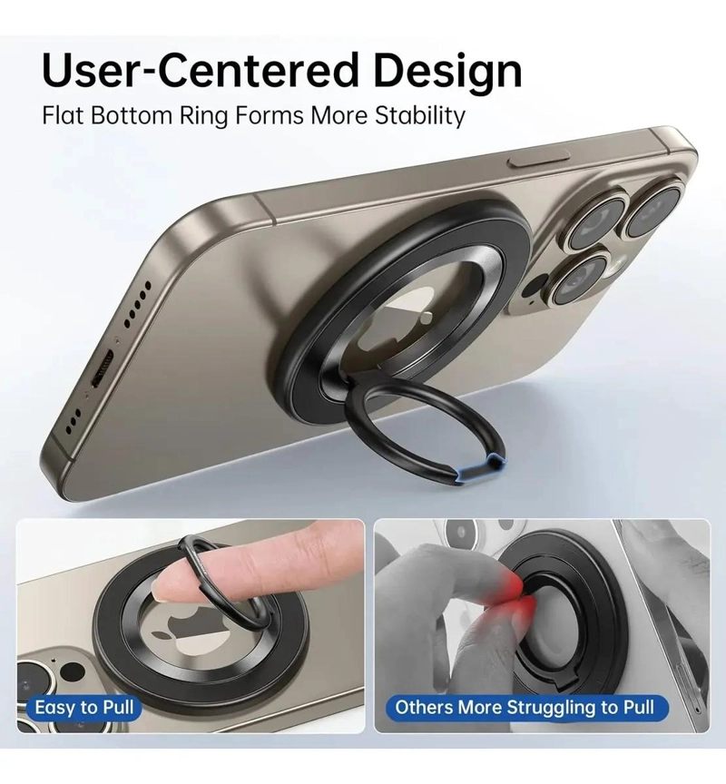 SOPORTE ANILLO COMPATIBLE CON MAGSAFE PARA IPHONE - 2