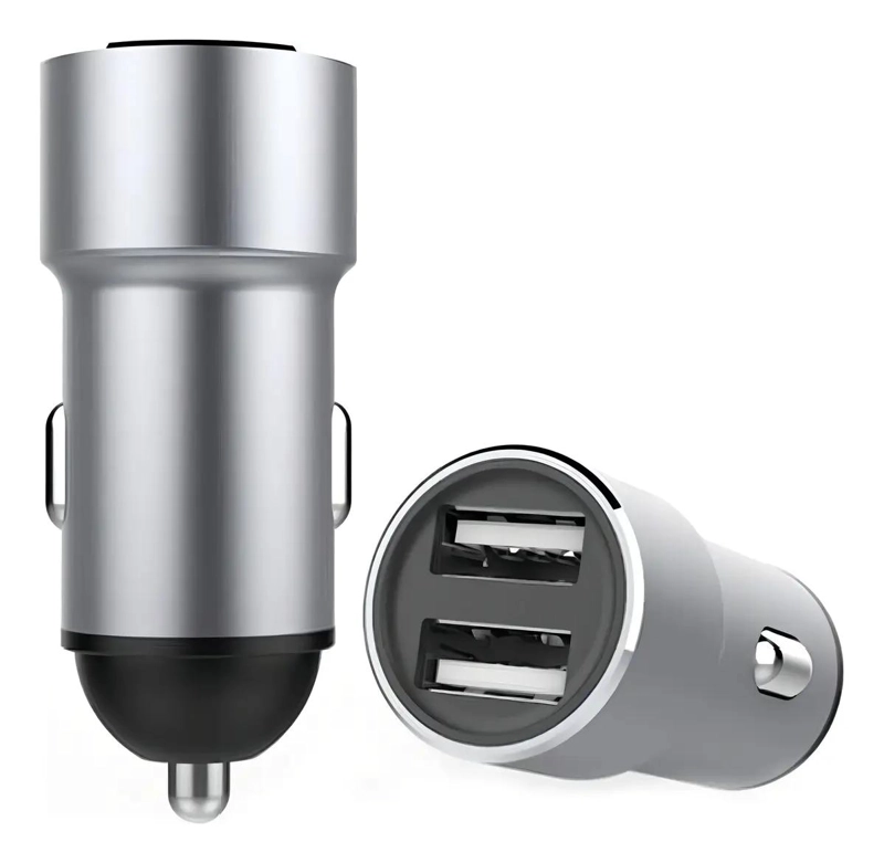 GENÉRICO CARGADOR DE AUTO 12-24V CARGA RAPIDA USB