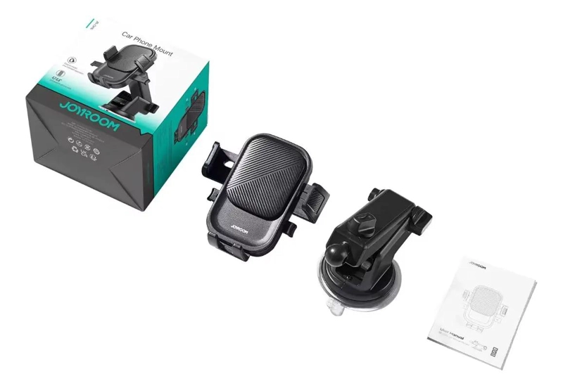 SOPORTE DE AUTO 360° VENTOSA AJUSTABLE UNIVERSAL - 3