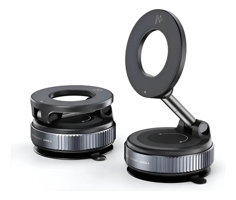 GENÉRICO SOPORTE MAGNE TICO PARA CELULAR CON VENTOSA 360