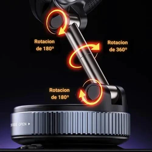 SOPORTE MAGNE TICO PARA CELULAR CON VENTOSA 360 - 5