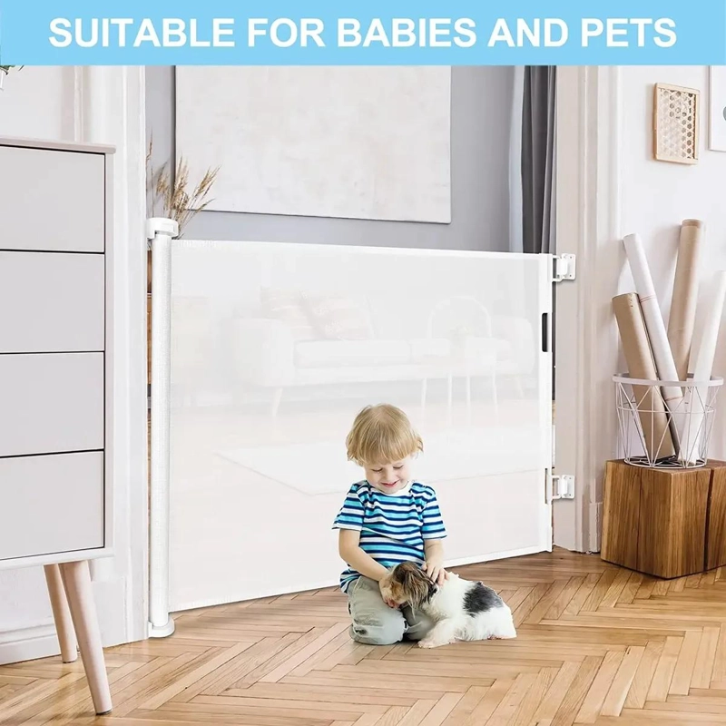 REJA DE SEGURIDAD RETRACTIL PARA BEBE S Y MASCOTAS - 5