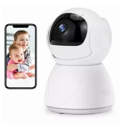 CAMARA DE SEGURIDAD WIFI VISION NOCTURNA PARA BEBE S - 1
