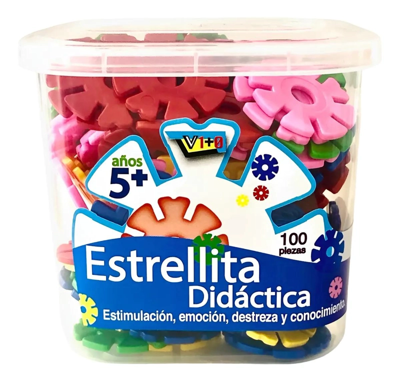JUGUETE DIDACTICO ESTRELLITA BLOQUES CONECTORES - 1