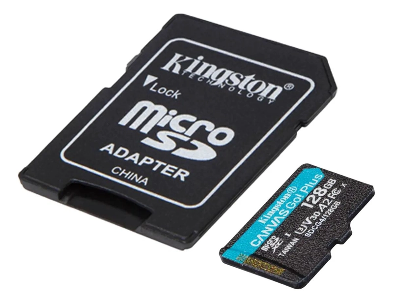 TARJETA DE MEMORIA 128GB CON ADAPTADOR SD - 2