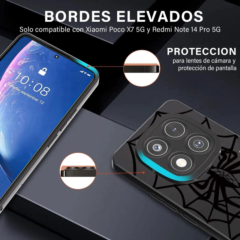 CARCASA PARA XIAOMI POCO X7 Y REDMI NOTE 14 PRO - 2