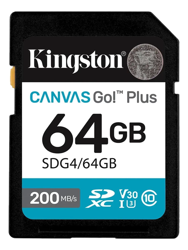 GENÉRICO TARJETA DE MEMORIA SD 64GB CANVAS GO PLUS