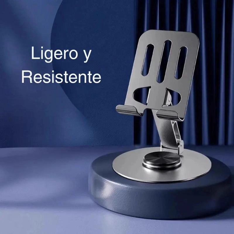 SOPORTE DE CELULAR DE ACERO PARA ESCRITORIO - 3