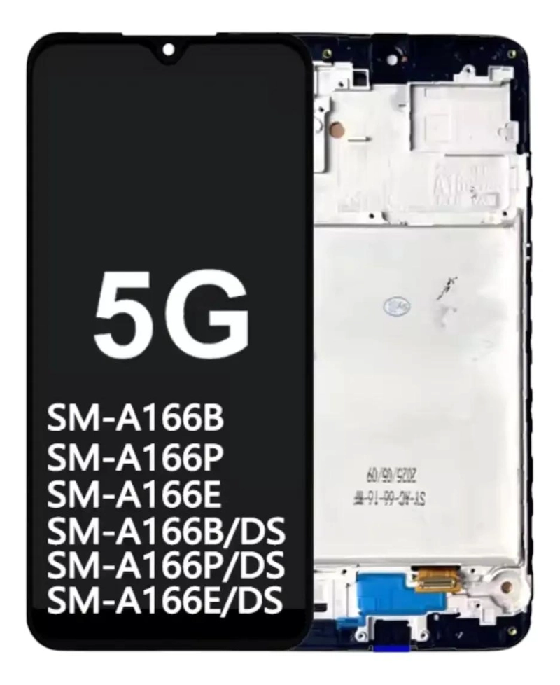 PANTALLA COMPATIBLE SAMSUNG A16 5G CON MARCO Y PROTECTOR - 2