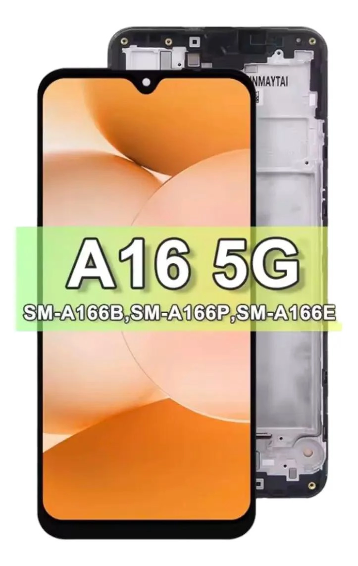 PANTALLA COMPATIBLE SAMSUNG A16 5G CON MARCO Y PROTECTOR - 3