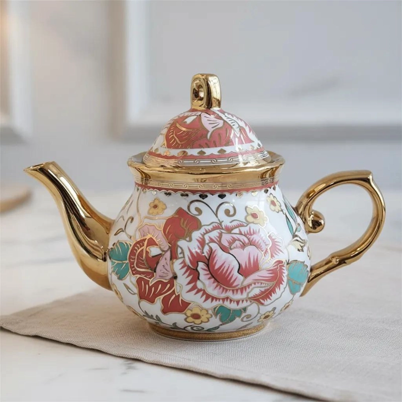 TETERA DE CERAMICA ELEGANTE 500 ML - 1