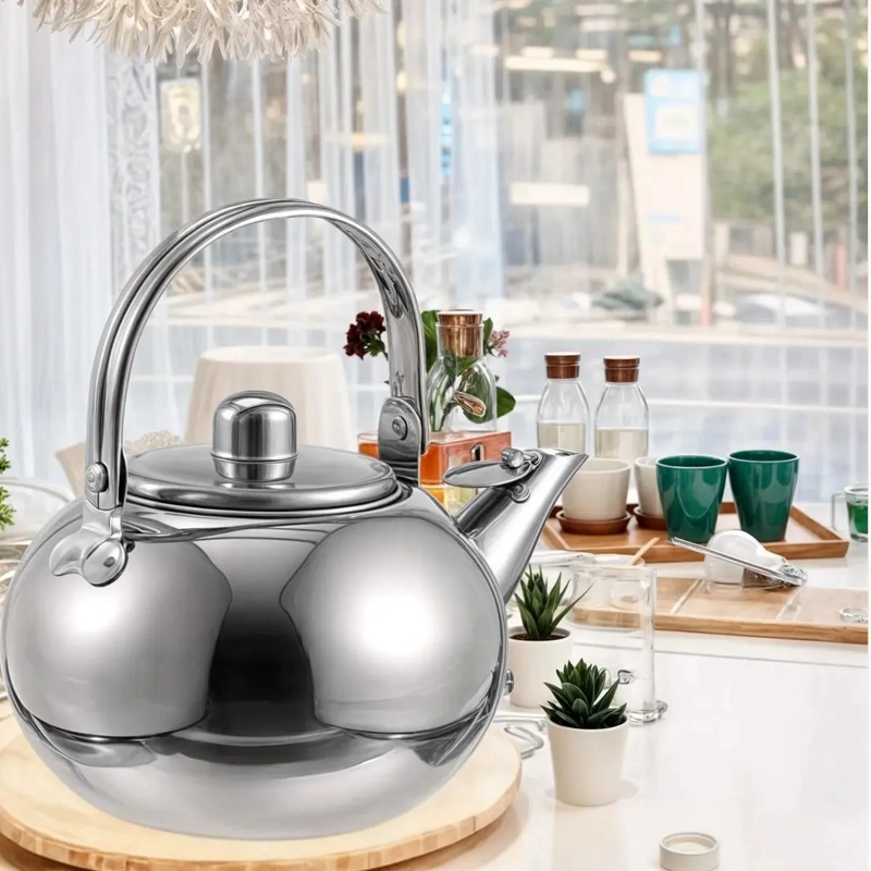 TETERA DE ACERO INOXIDABLE PARA INFUSIONES 1 L - 1