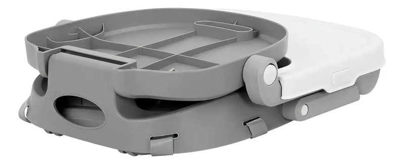 SILLA DE COMER CARESTINO OSAKA BOOSTER GRIS - 3