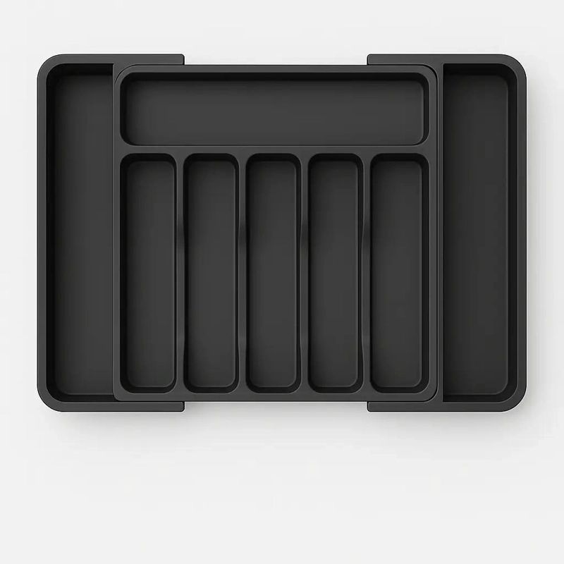 ORGANIZADOR DE CUBIERTOS EXPANDIBLE 8 COMPARTIMENTOS - 1
