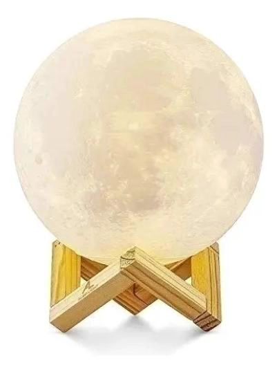 LAMPARA LUNA 3D DECORATIVA PARA NIÑOS - 5