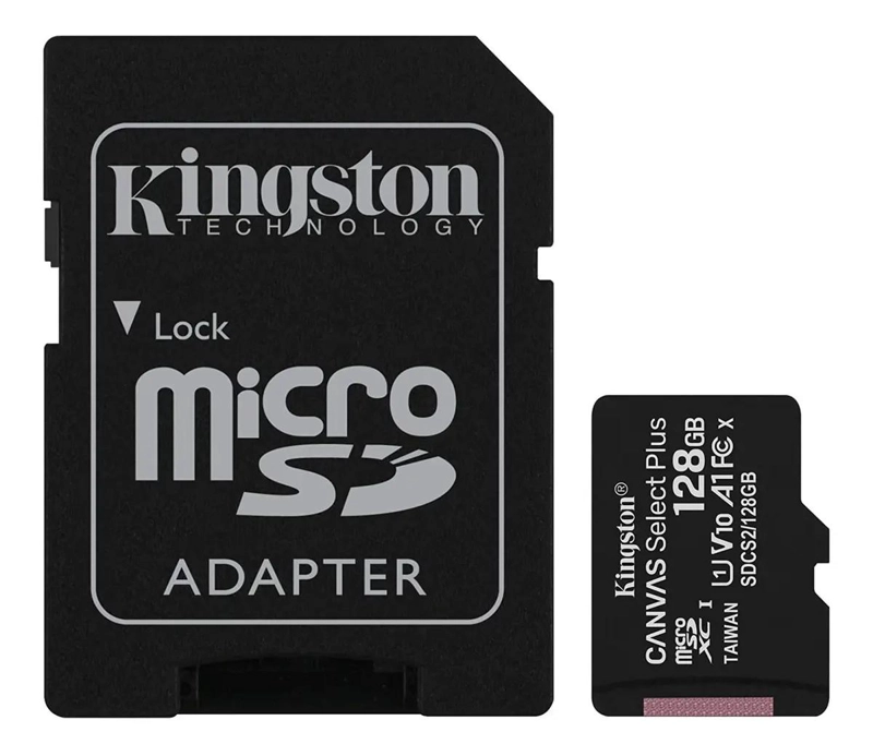 GENÉRICO TARJETA DE MEMORIA SD 128GB CON ADAPTADOR