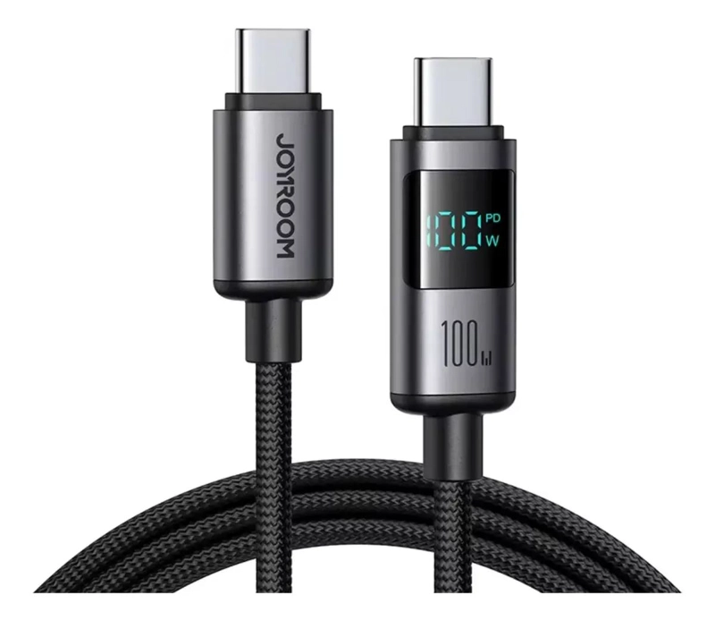 CABLE USB TIPO C 100W CARGA RAPIDA 1.2M - 1