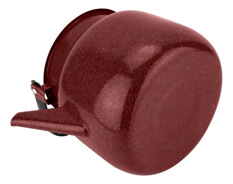 TETERA ESMALTADA 3.5 L COLOR ROJO - 4