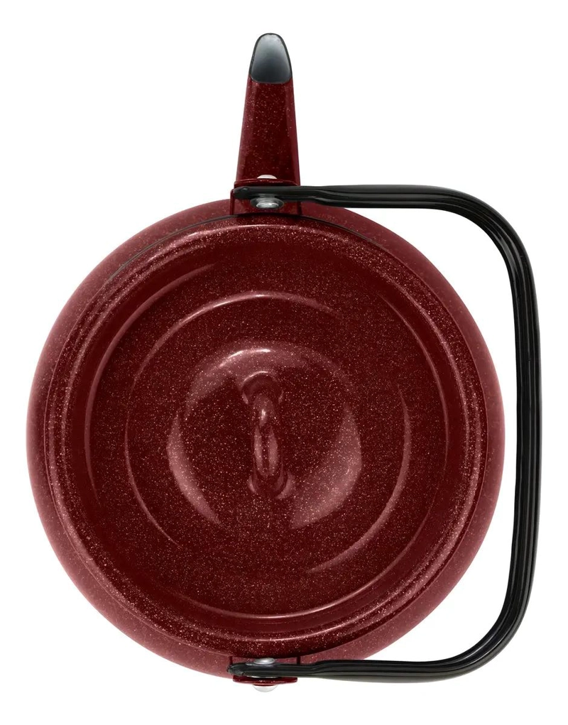 TETERA ESMALTADA 3.5 L COLOR ROJO - 5