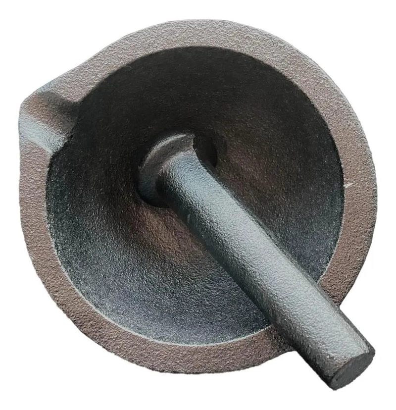 MORTERO DE HIERRO 13 CM - 4