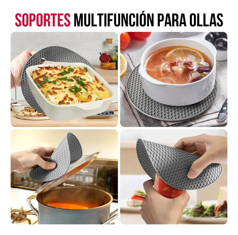 GUANTES DE ALTA TEMPERATURA PARA HORNEAR 6 PIEZAS - 4