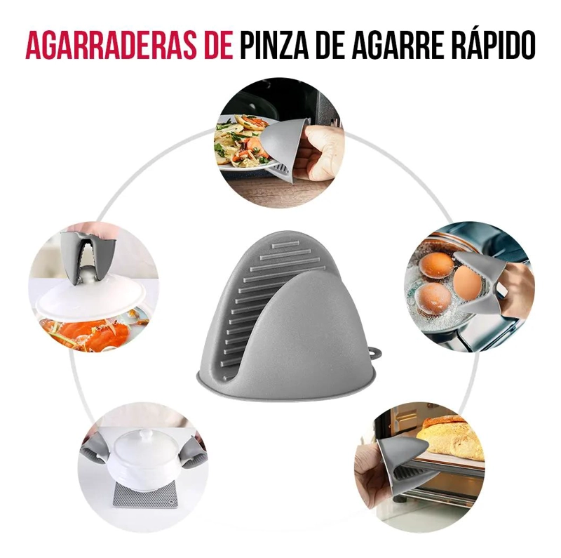 GUANTES DE ALTA TEMPERATURA PARA HORNEAR 6 PIEZAS - 5