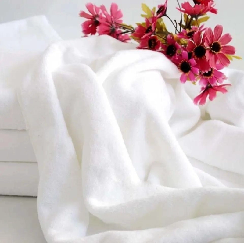 PACK 6 TOALLAS DE BAÑO ALGODON 140X70 BLANCO - 3