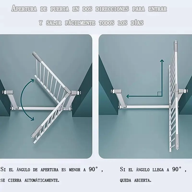 REJA DE SEGURIDAD AJUSTABLE PARA ESCALERAS - 3