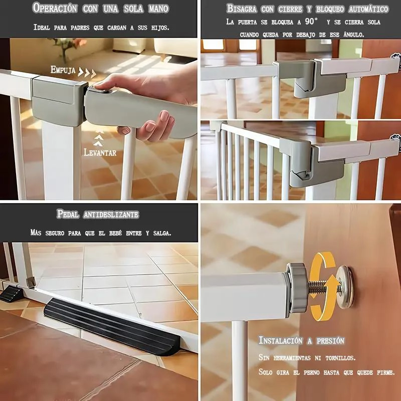 REJA DE SEGURIDAD AJUSTABLE PARA ESCALERAS - 5