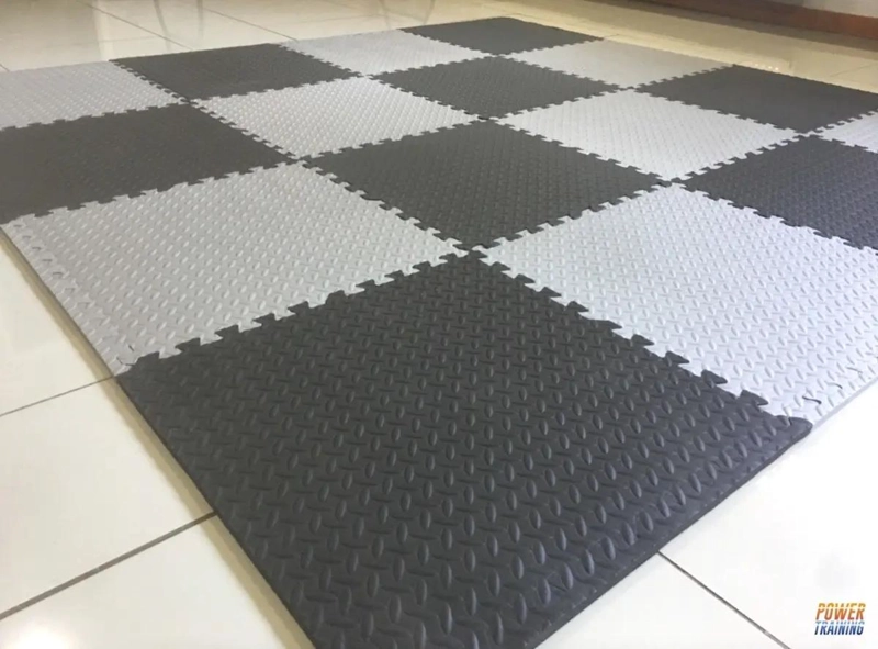 PISO DEPORTE GOMA EVA PACK 24 UNIDADES GRIS - 3