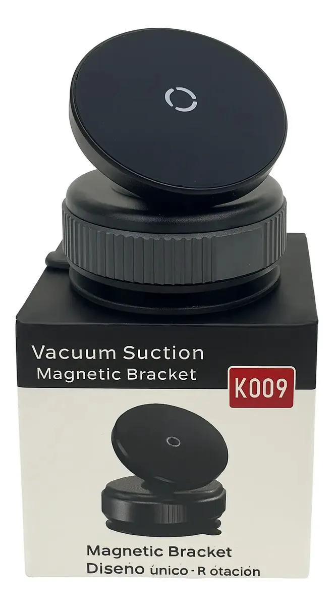 SOPORTE MAGNE TICO 360° PARA CELULAR EN AUTO - 5