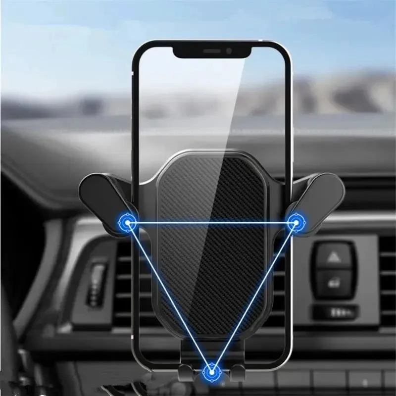 SOPORTE CELULAR PARA AUTO REJILLA AIRE ROTACION 360° - 3