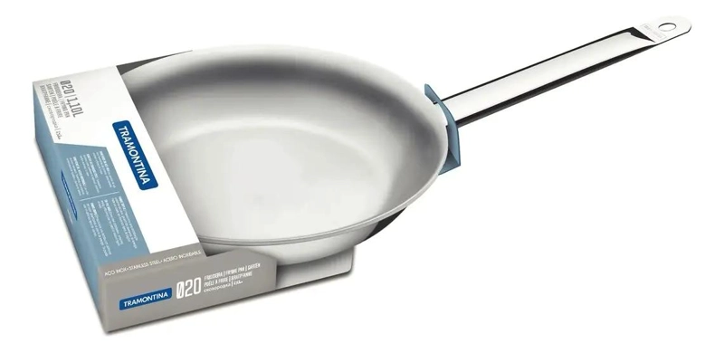 SARTE N DE ACERO INOXIDABLE DE 20 CM PARA COCINA PROFESIONAL - 5