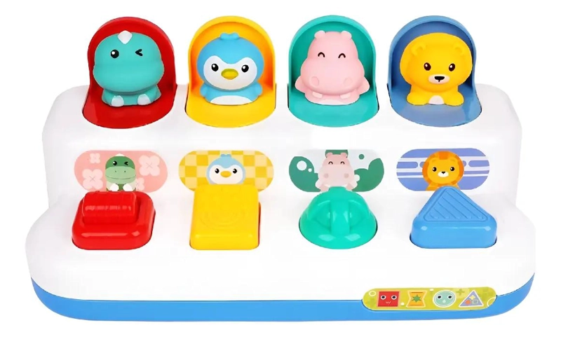JUGUETE DIDACTICO INTERACTIVO ANIMALES MONTESSORI - 1
