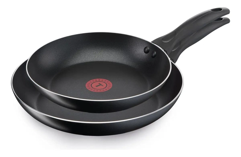 SET DE 2 SARTENES DE ALUMINIO NEGRO 24 Y 30 CM - 2