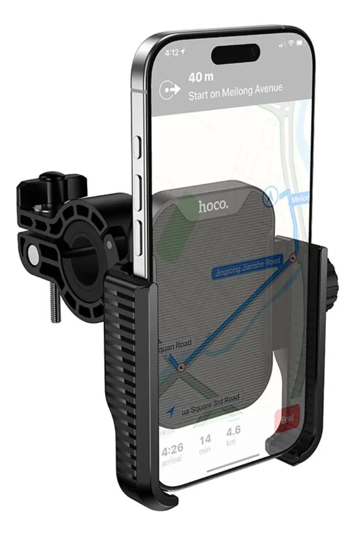 SOPORTE DE CELULAR PARA MOTO CON VISERA AJUSTABLE - 1