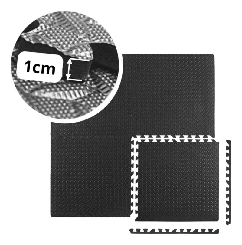 PACK 12 ALFOMBRAS DE GOMA EVA 60X60CM - 2