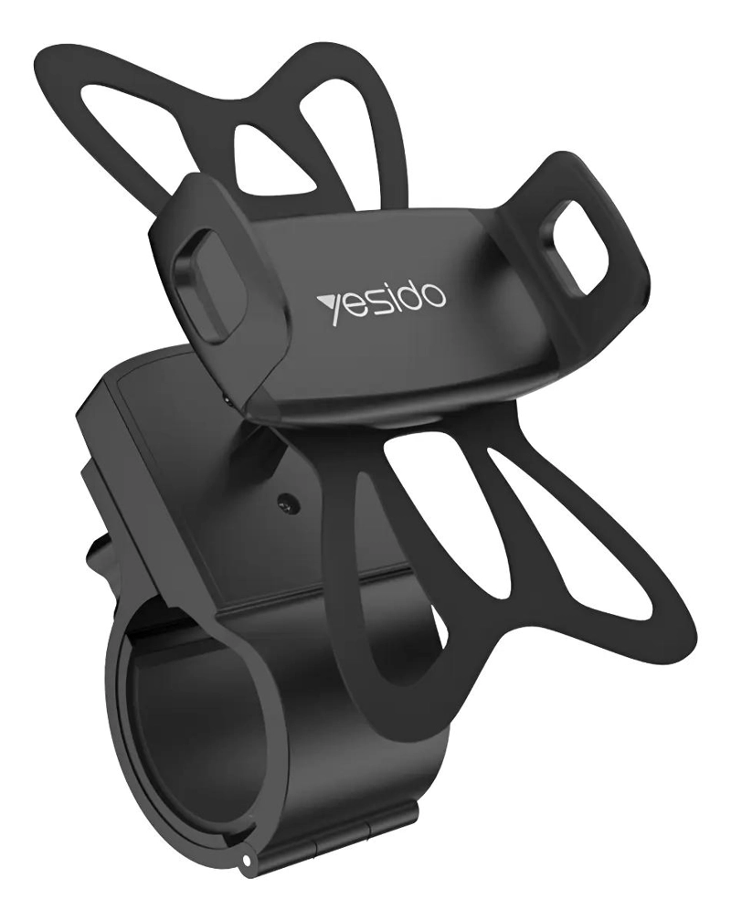 GENÉRICO SOPORTE PORTA CELULAR PARA MOTO Y BICICLETA NEGRO